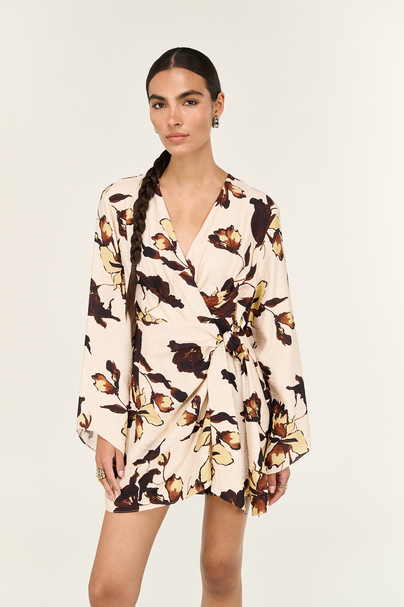 Pre Order - APRIL - Romy Wrap Mini Dress