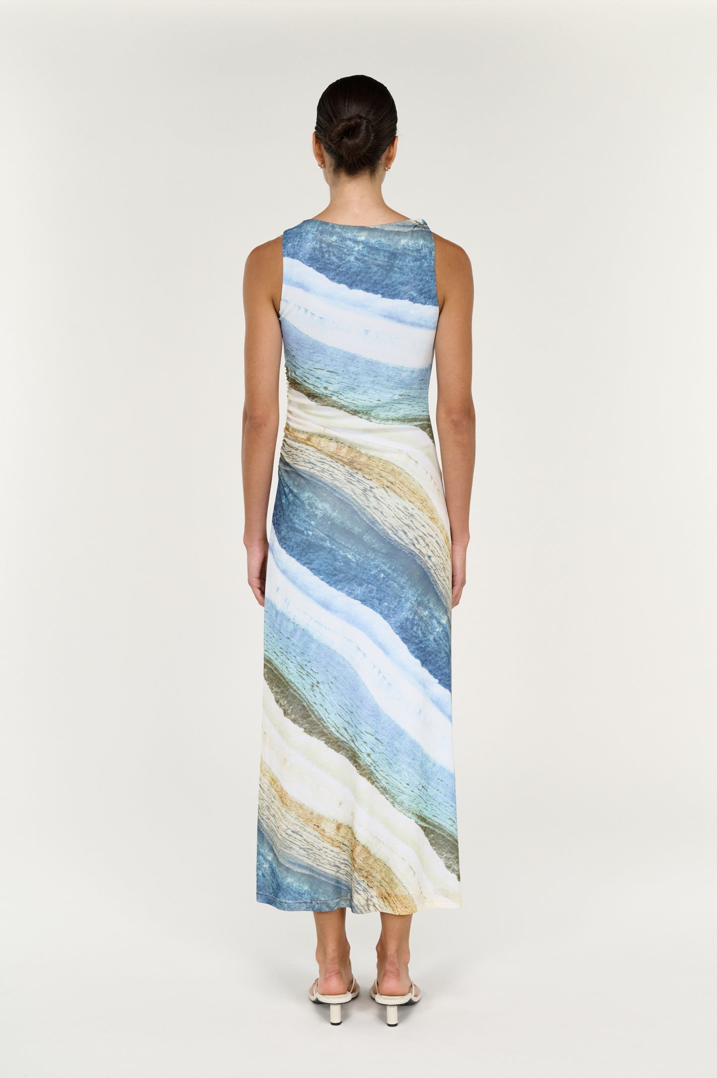 Pre Order OCTOBER - Zelie Mesh Midi Dress