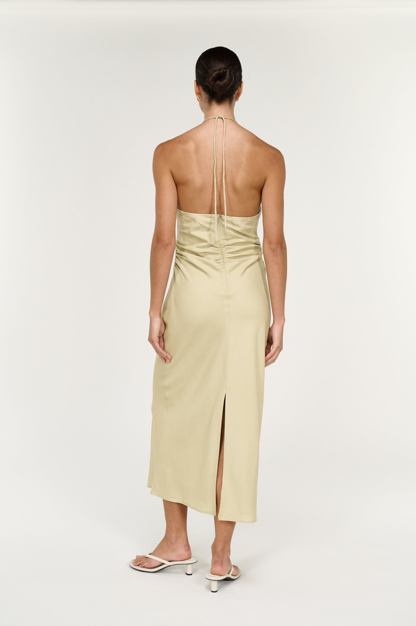 Pre Order OCTOBER - Lunel Halter Midi Dress