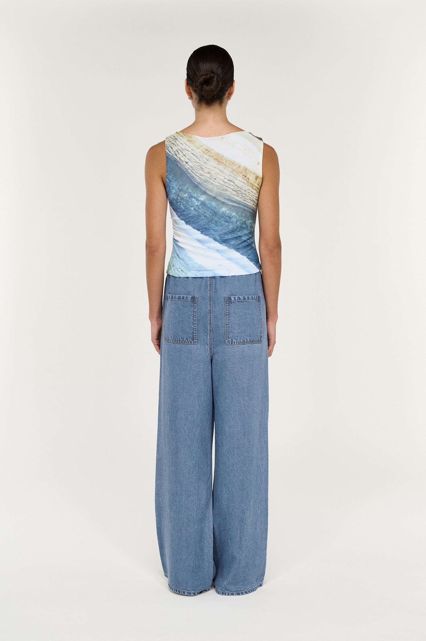 Pre Order OCTOBER - Zelie Mesh Twist Top