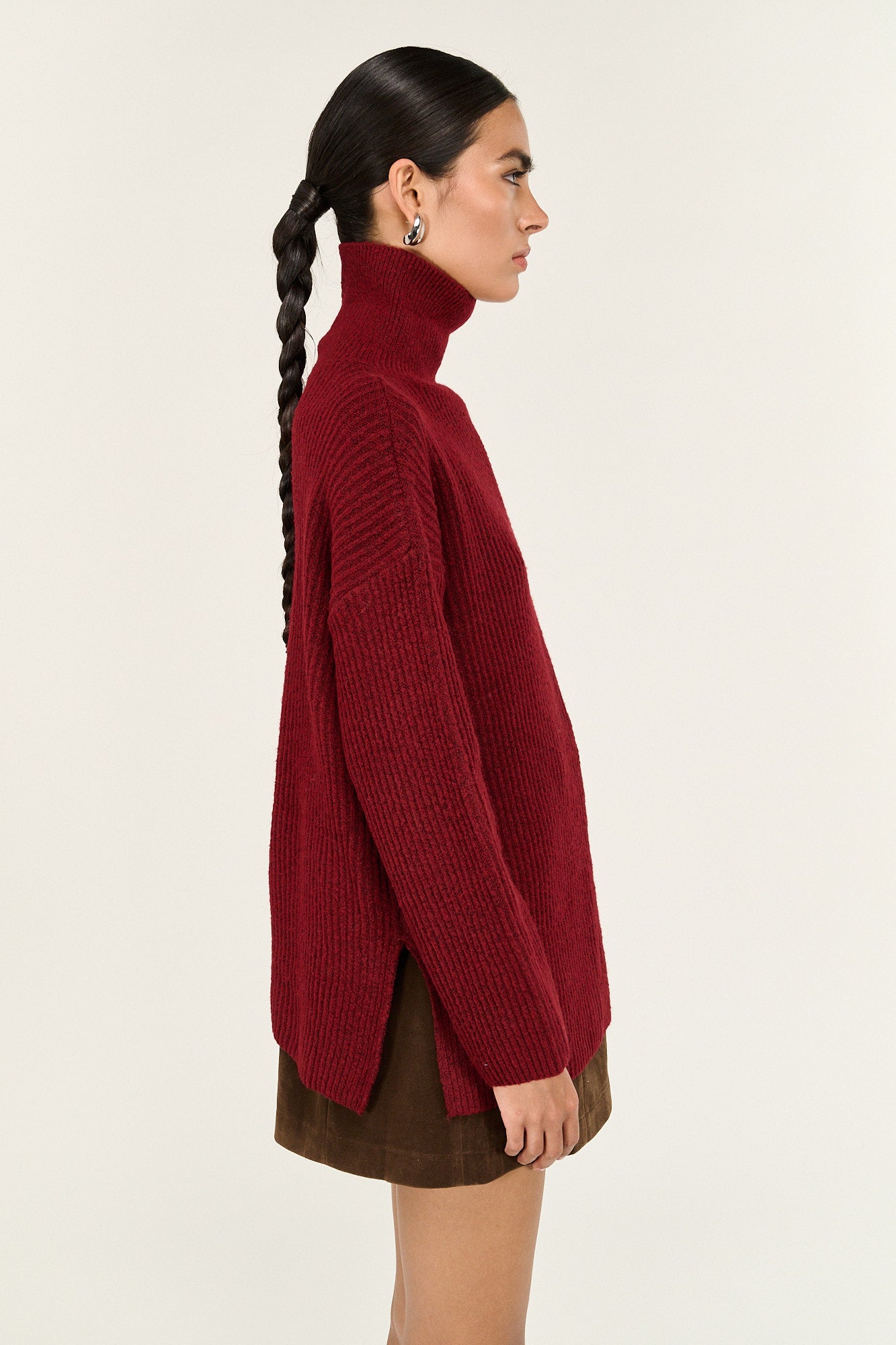 Pre Order - MARCH - Sabine Roll Neck Jumper