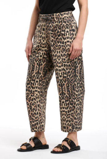 Pre Order - OCT - Leo Barrell Jeans - Leopard