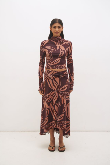 Pre Order MAY - Farah Draped Skirt