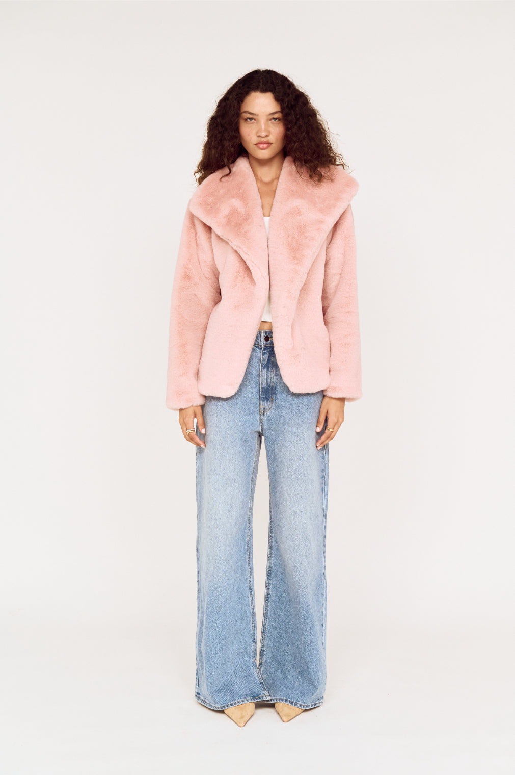 Pre Order JUNE - Sigrid Faux Fur Coat