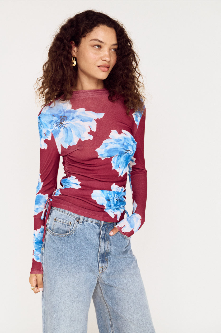 Pre Order APRIL - Fiorella Mesh Top