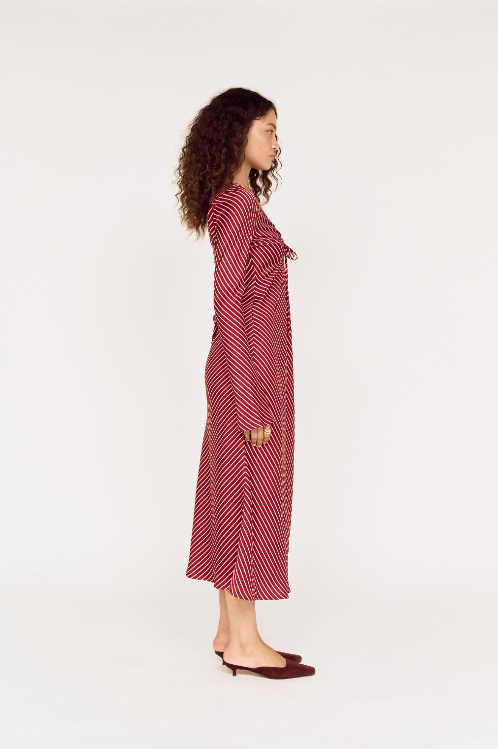 Pre Order JUNE - Leni Bias Midi Dress
