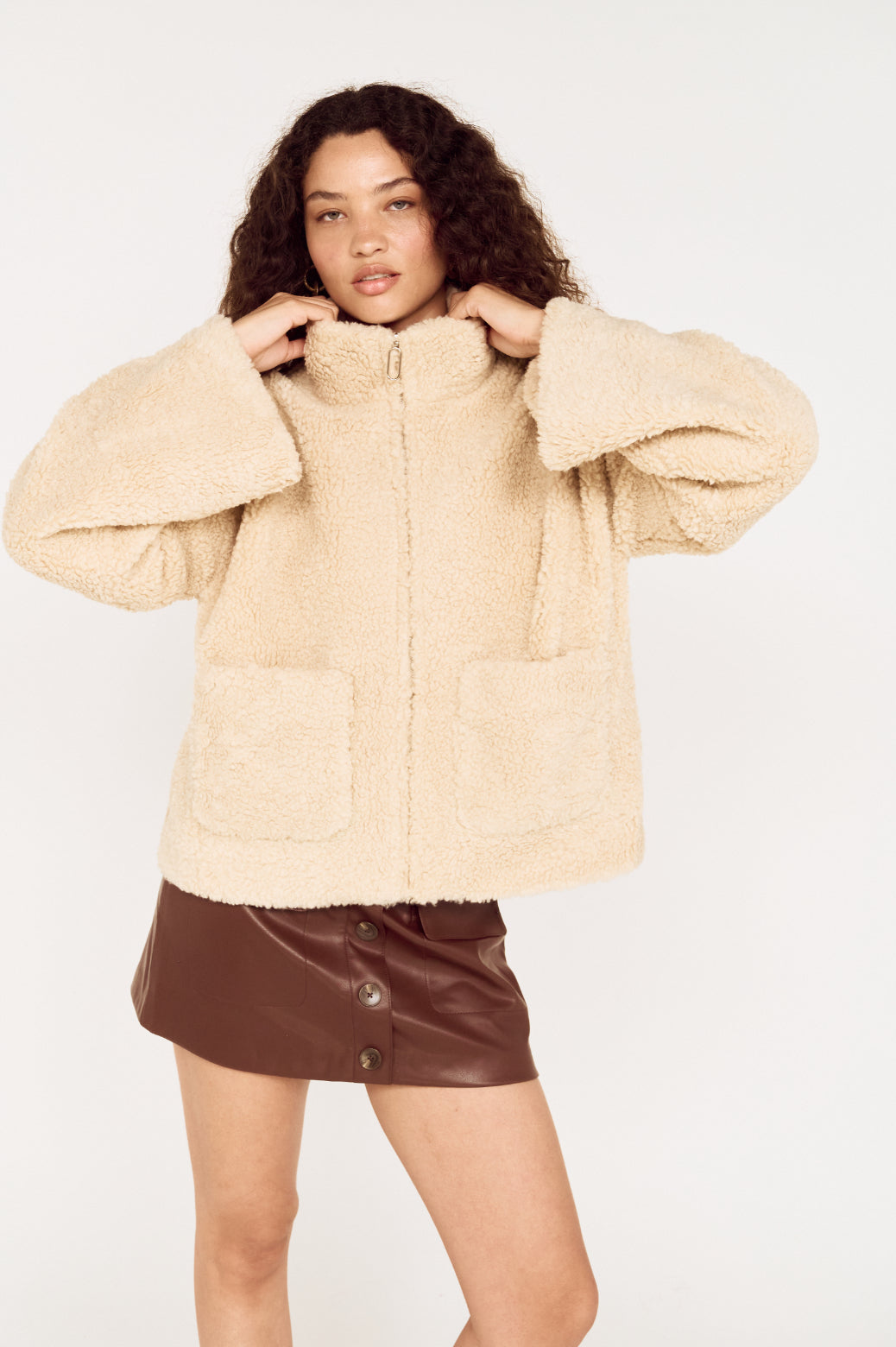 Pre Order MAY - Zola Sherpa Jacket