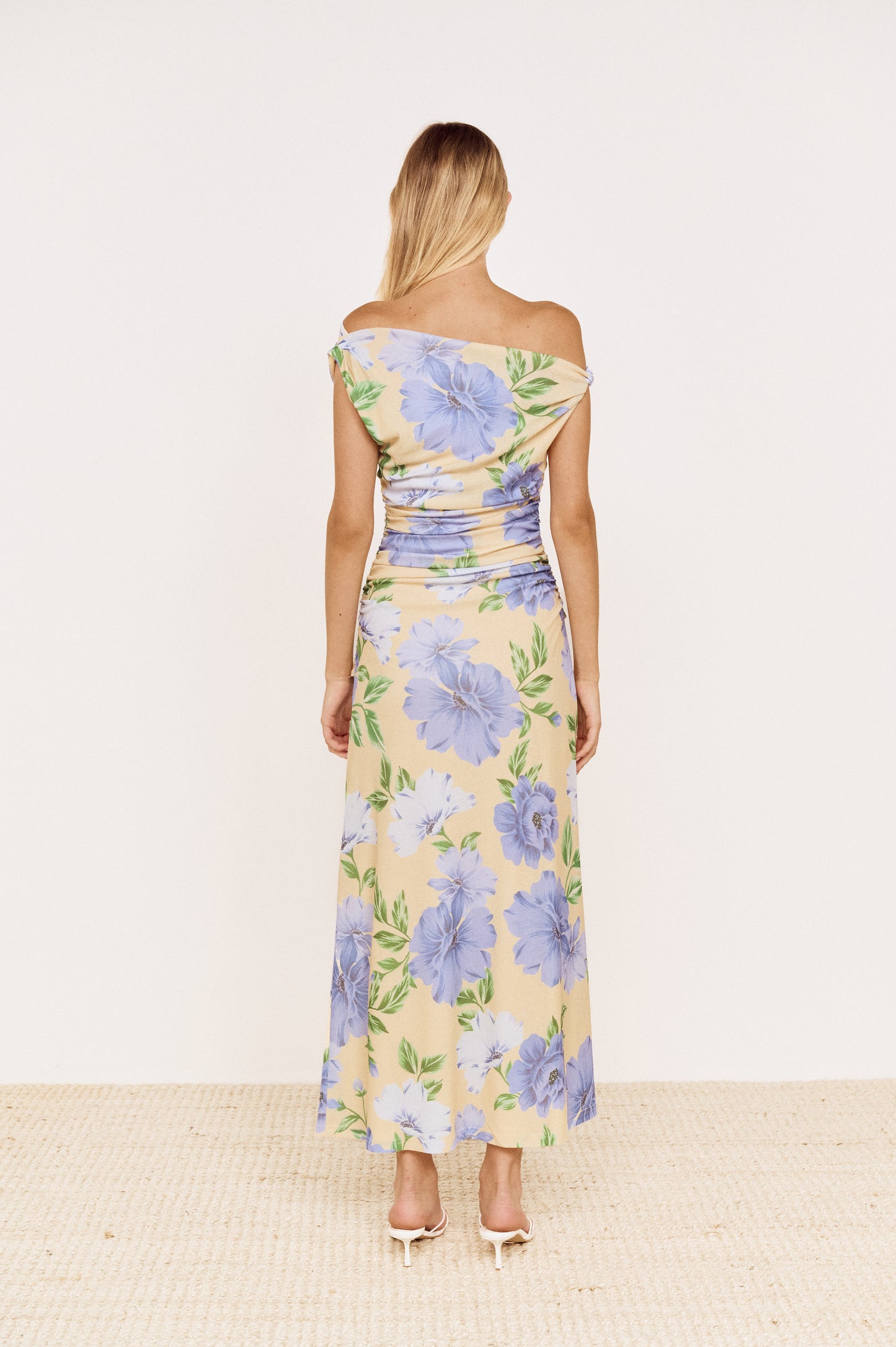 Pre order DEC - Sabine Mesh Maxi Dress - Floral