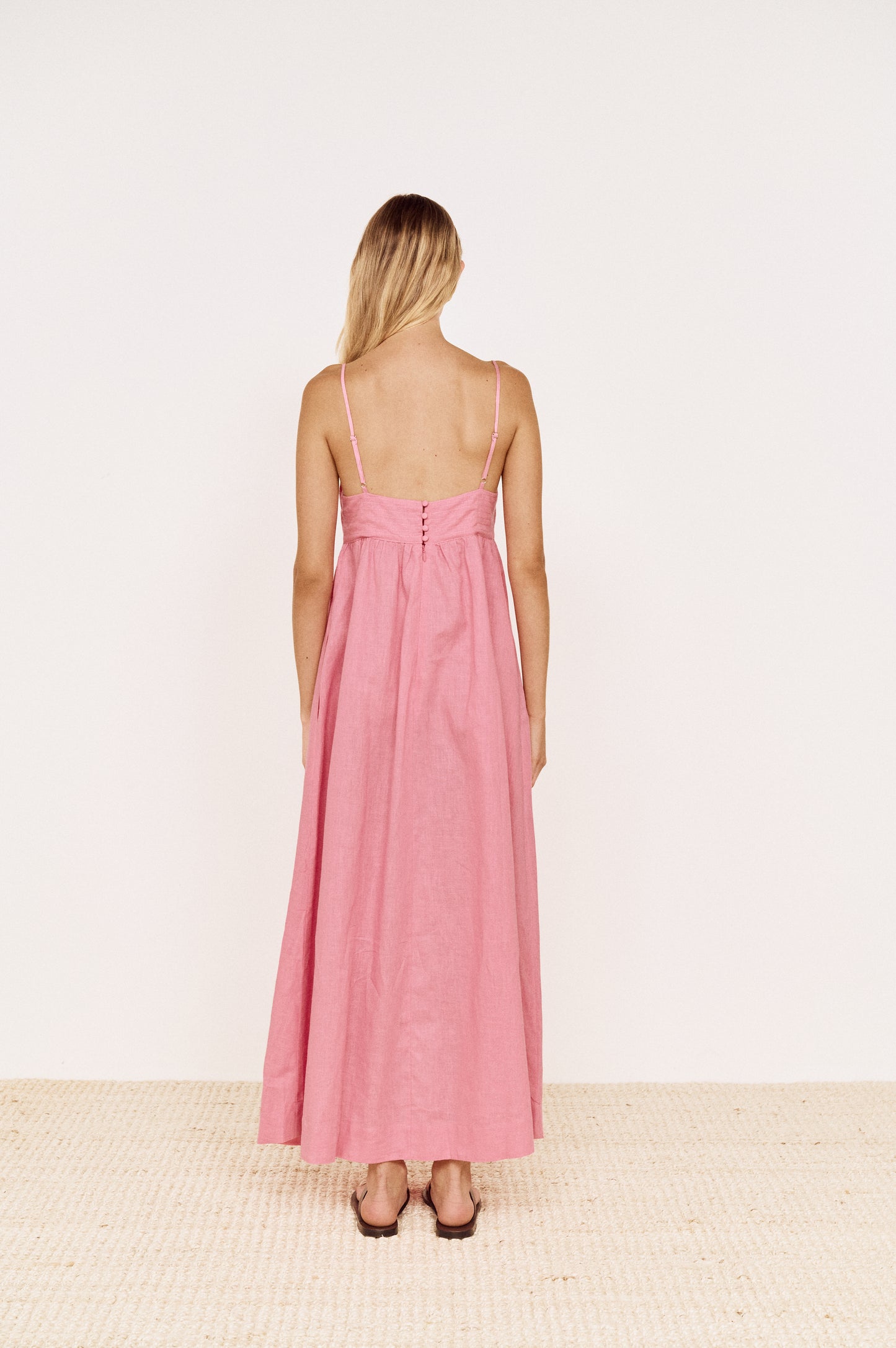 Pre order OCT - Blair Maxi Sun Dress - Rose