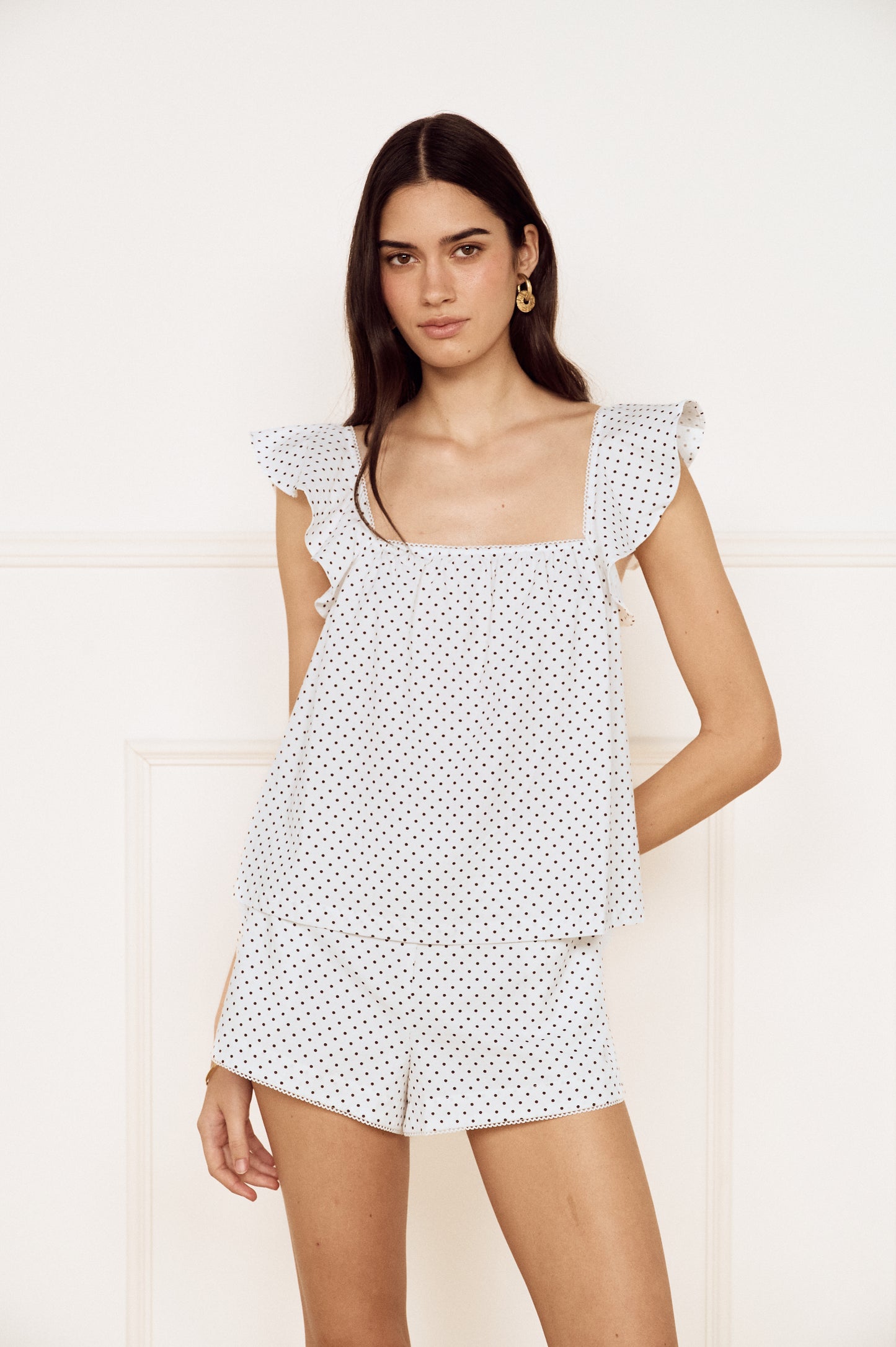 Pre Order JAN - Estella Ruffled Top