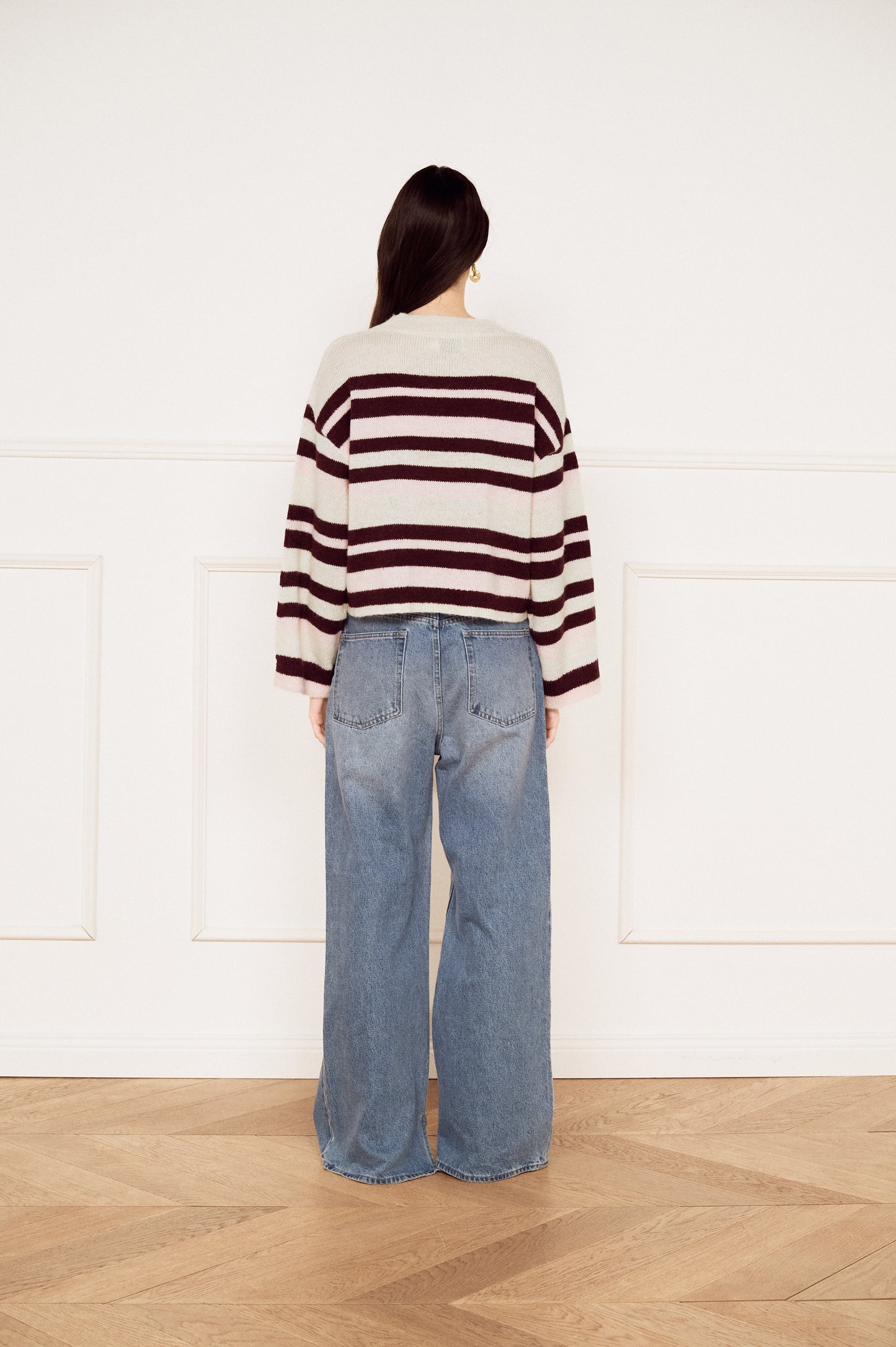 Pre Order FEB - Jolie Stripe Jumper