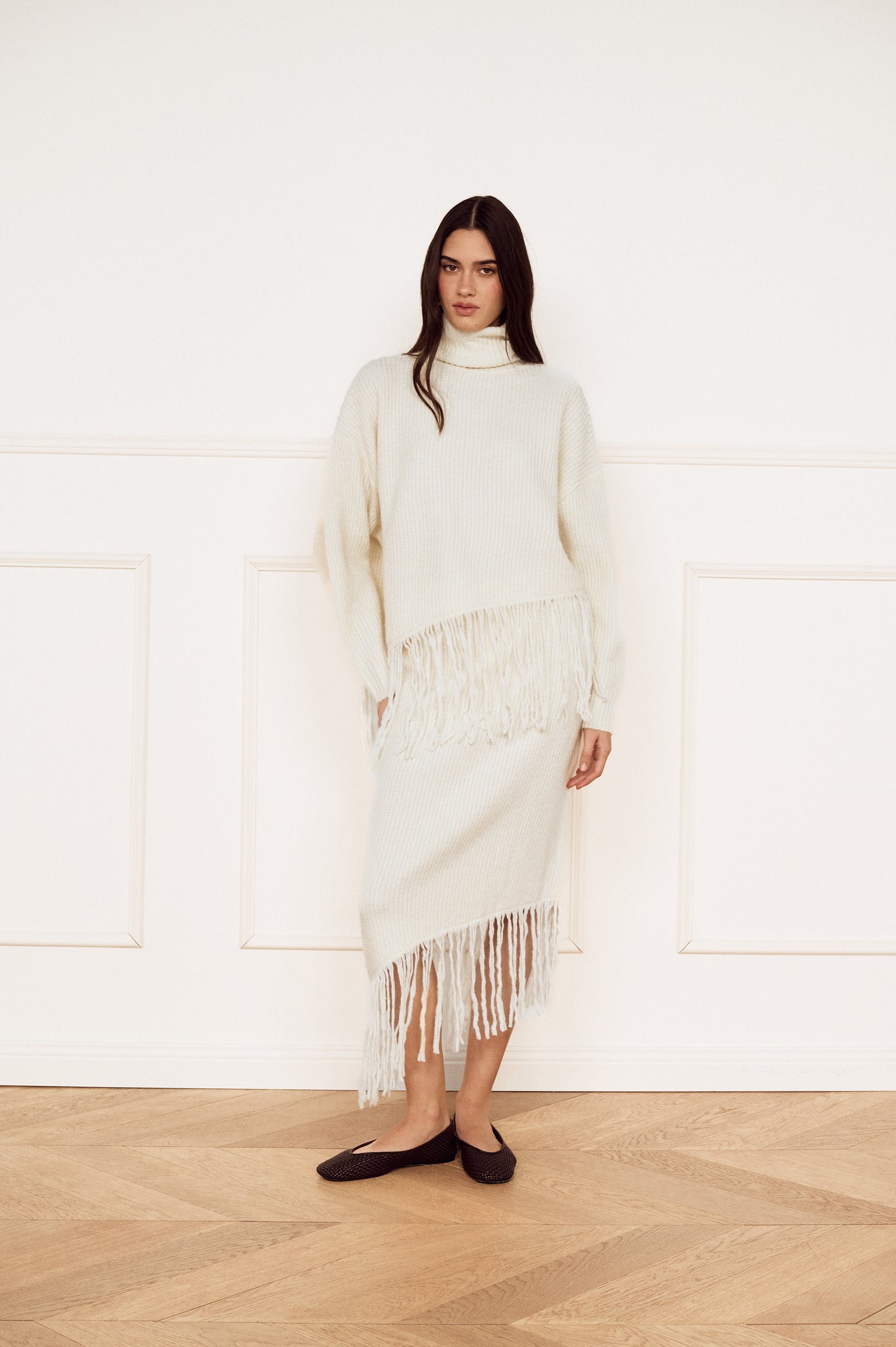 Pre Order MARCH - Zellie Fringed Jumper