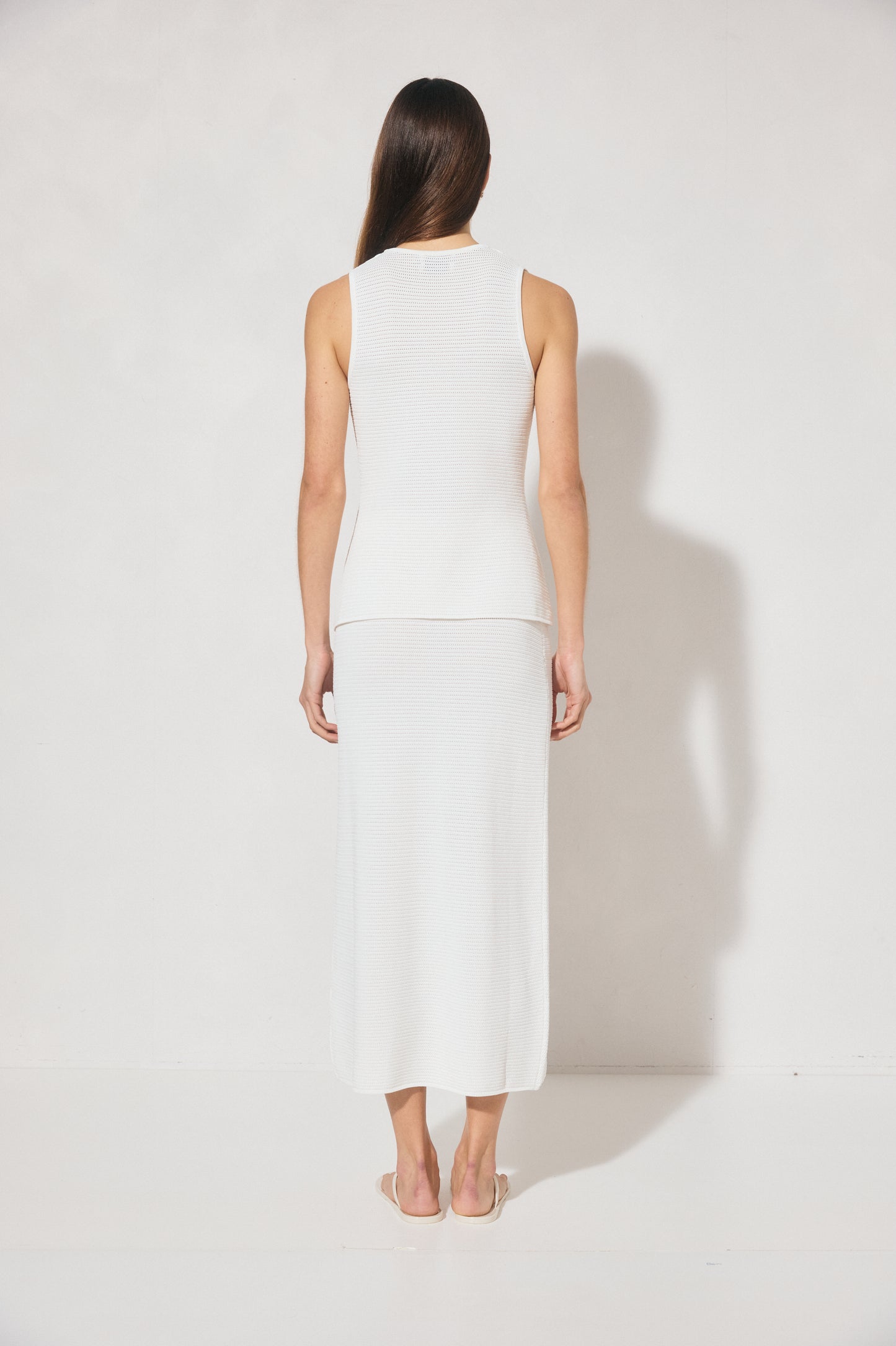 Pre Order JAN - Soma Knit Top - White