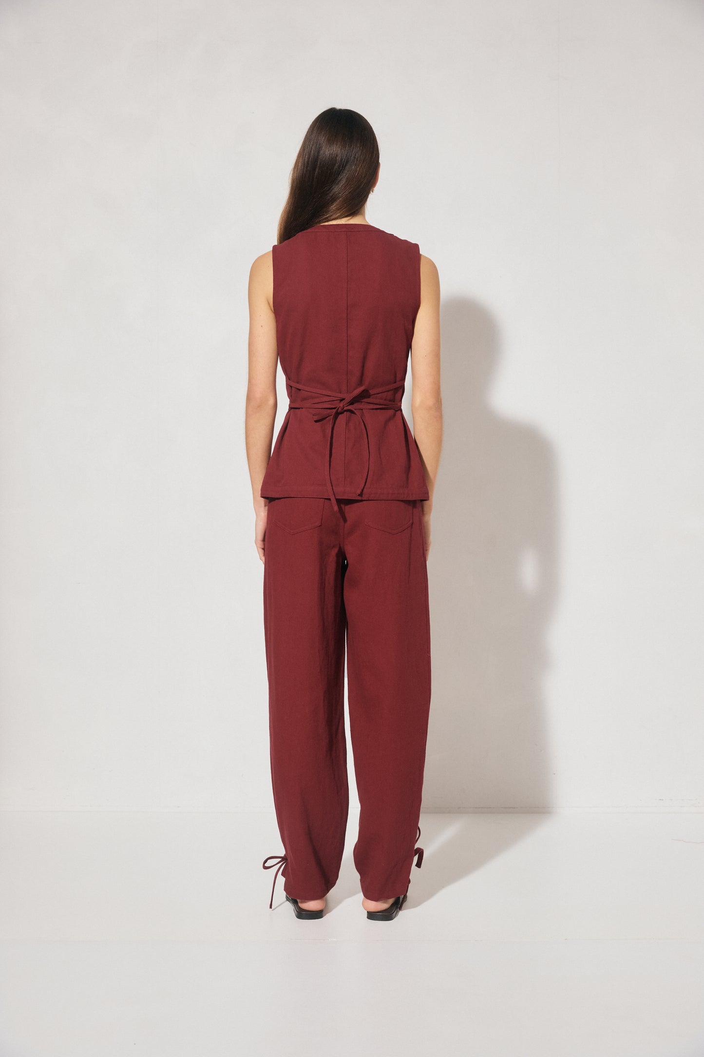 Pre Order MAR - Nova Top - Burgundy