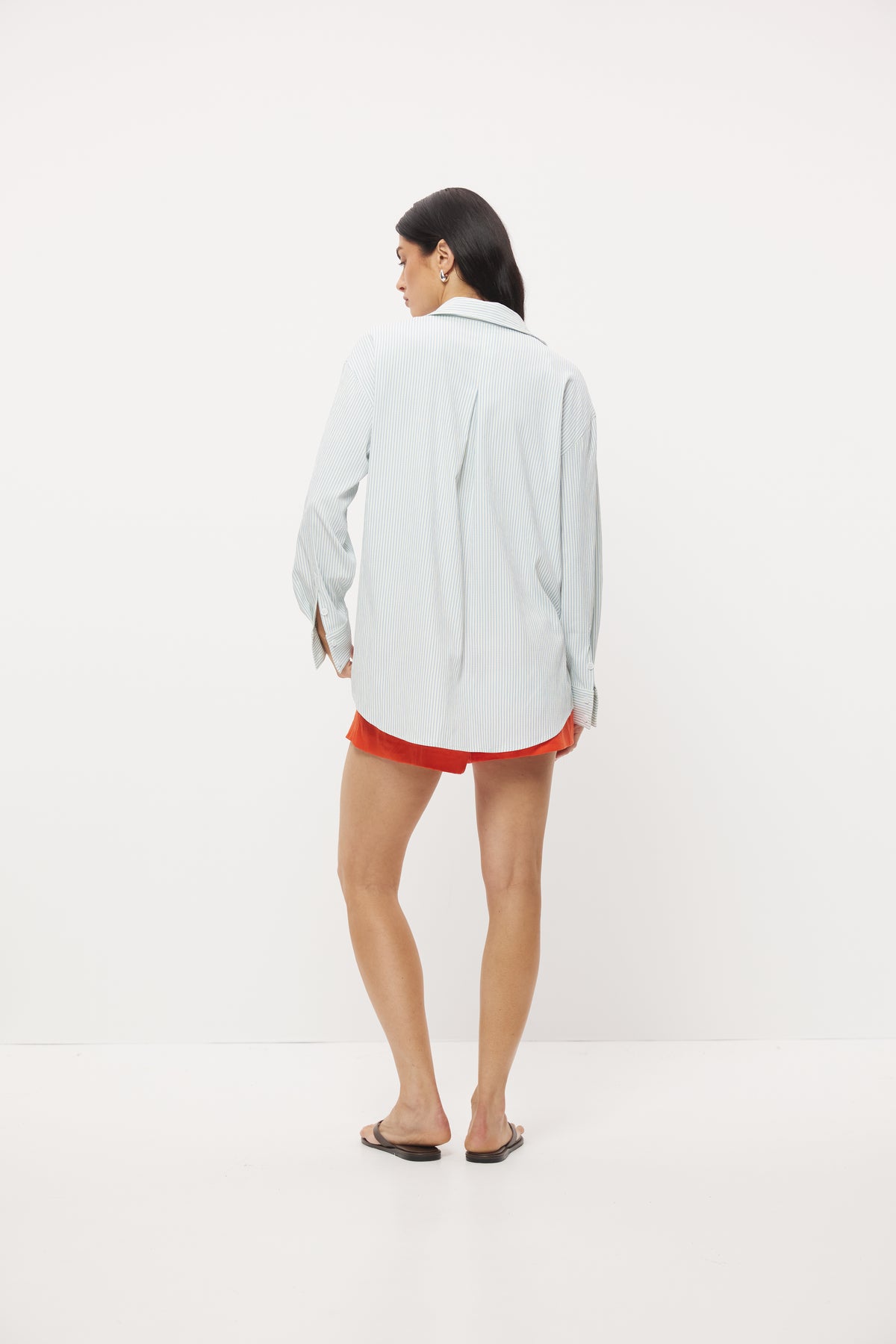 Pre Order JAN - Sutton Shirt Pale Blue Stripe