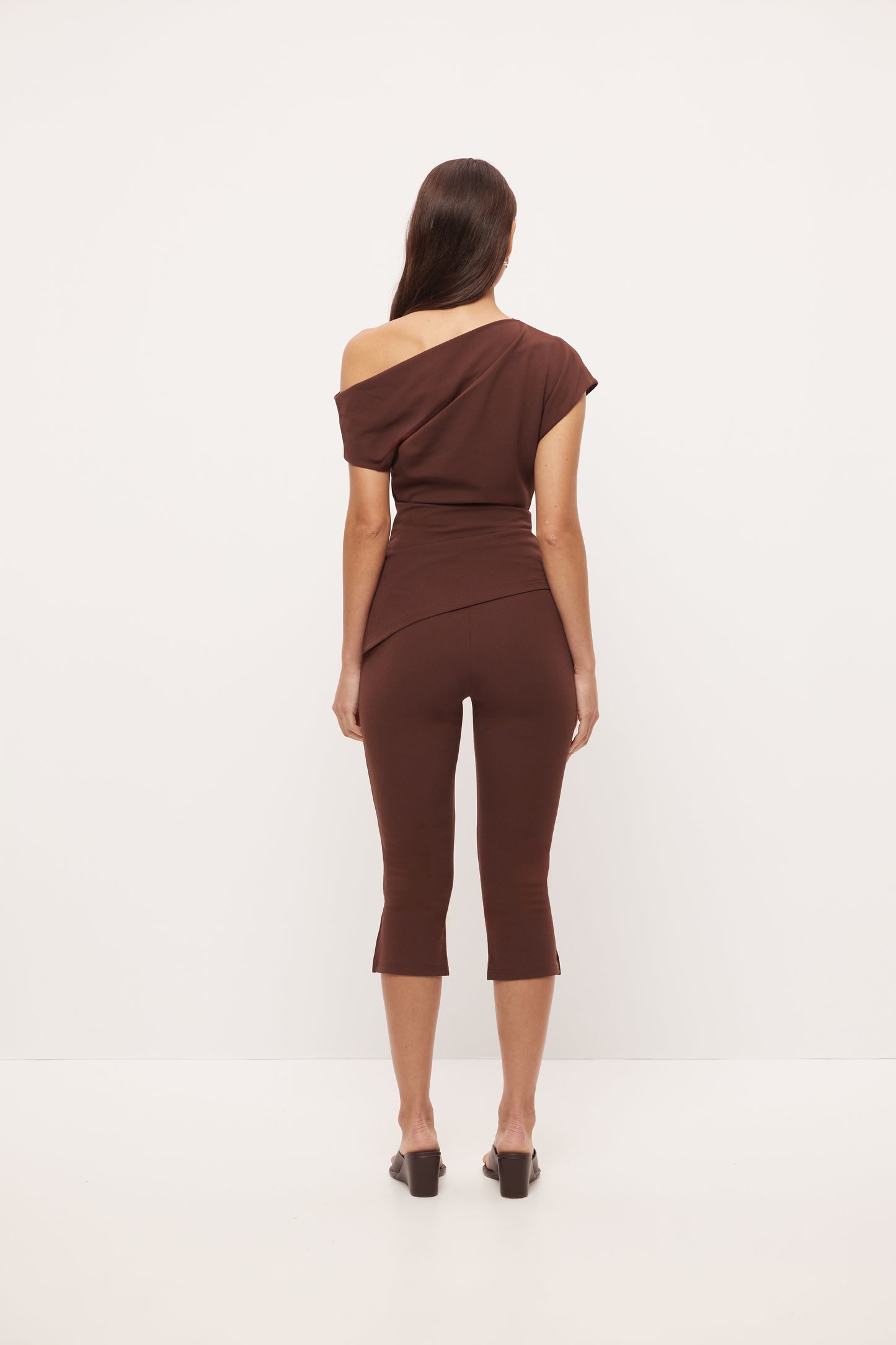 Pre Order NOVEMBER - Veda Top - Ganache