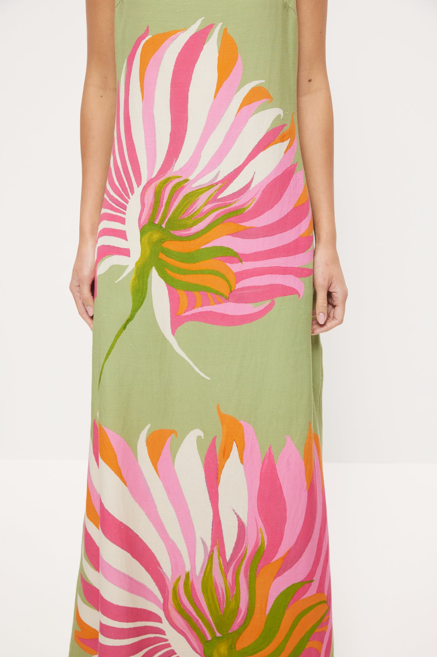 Pre Order NOVEMBER - Elias Maxi Dress - Firefly Green