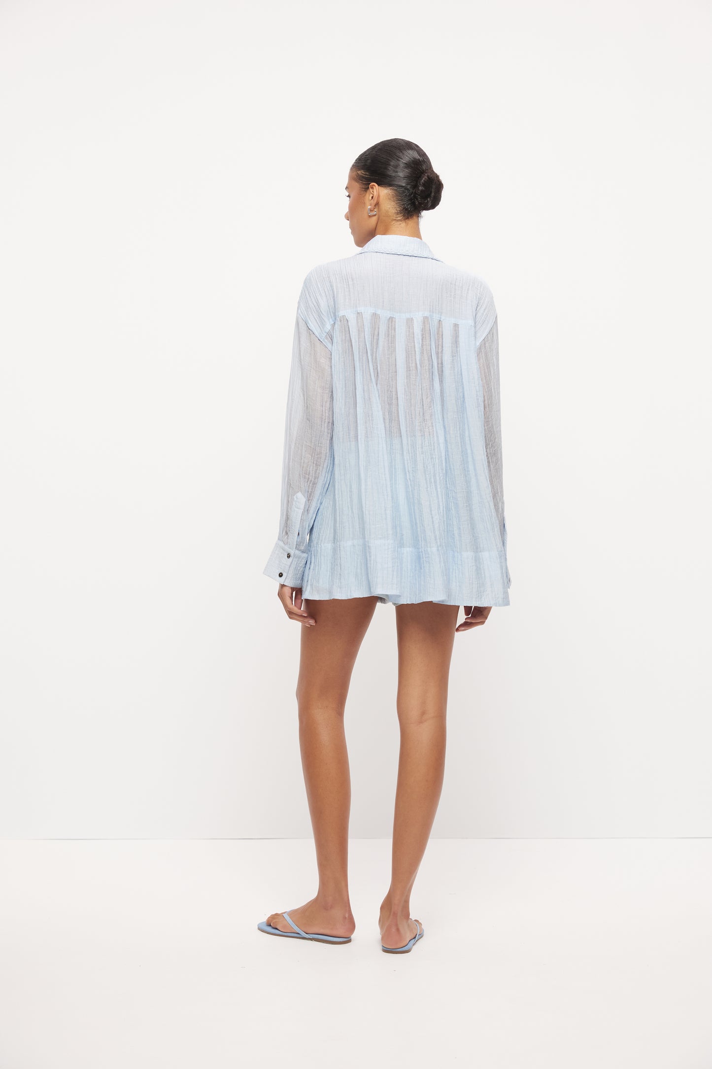 Pre Order OCTOBER - Opalite Shirt - Sky