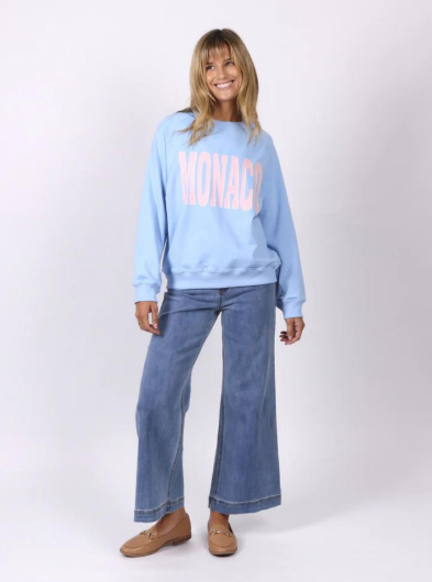 Pre Order OCT - Monaco Sweat - Blue