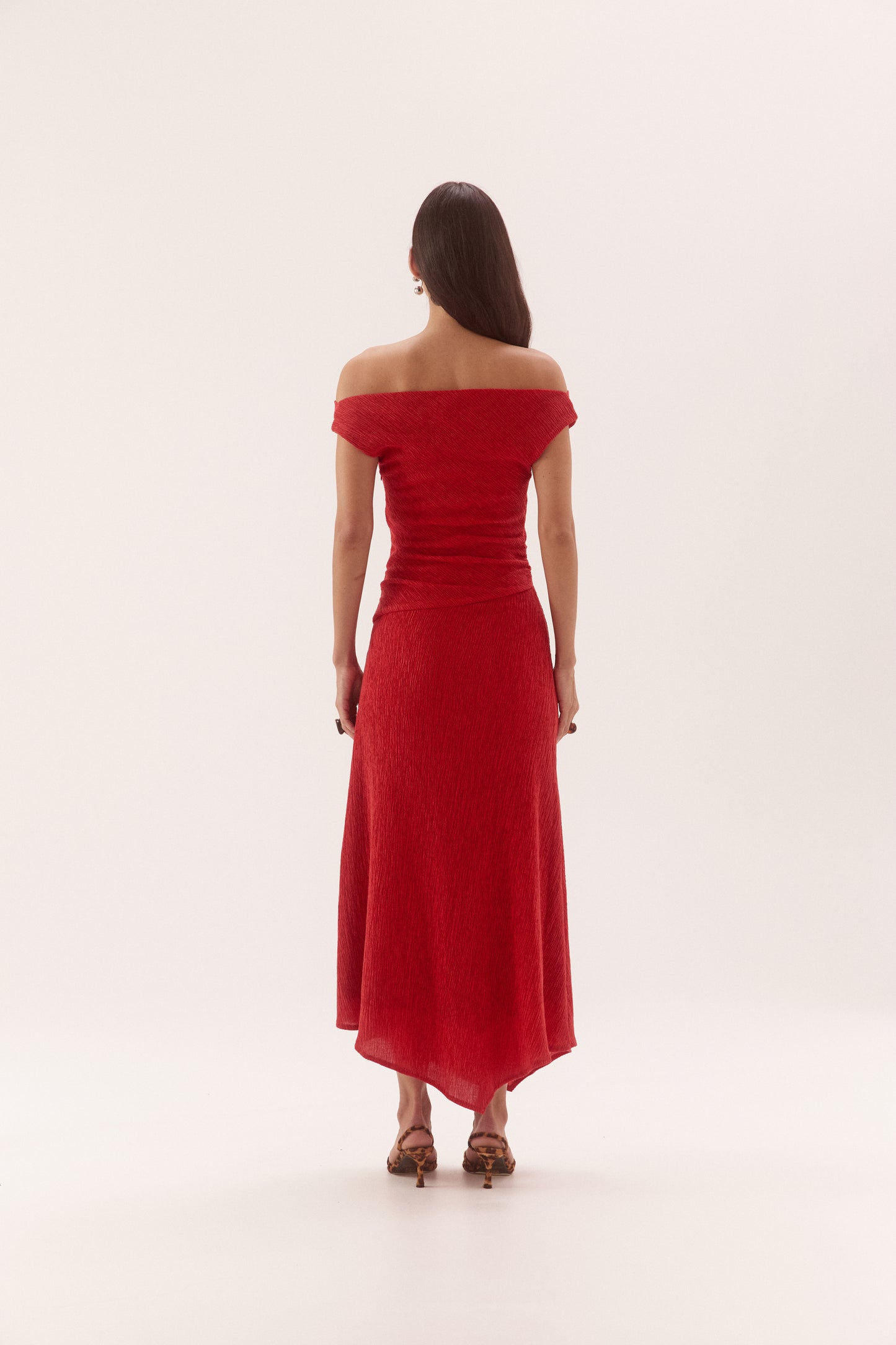 Pre Order DECEMBER - Apertivo Dress - Deep Poppy