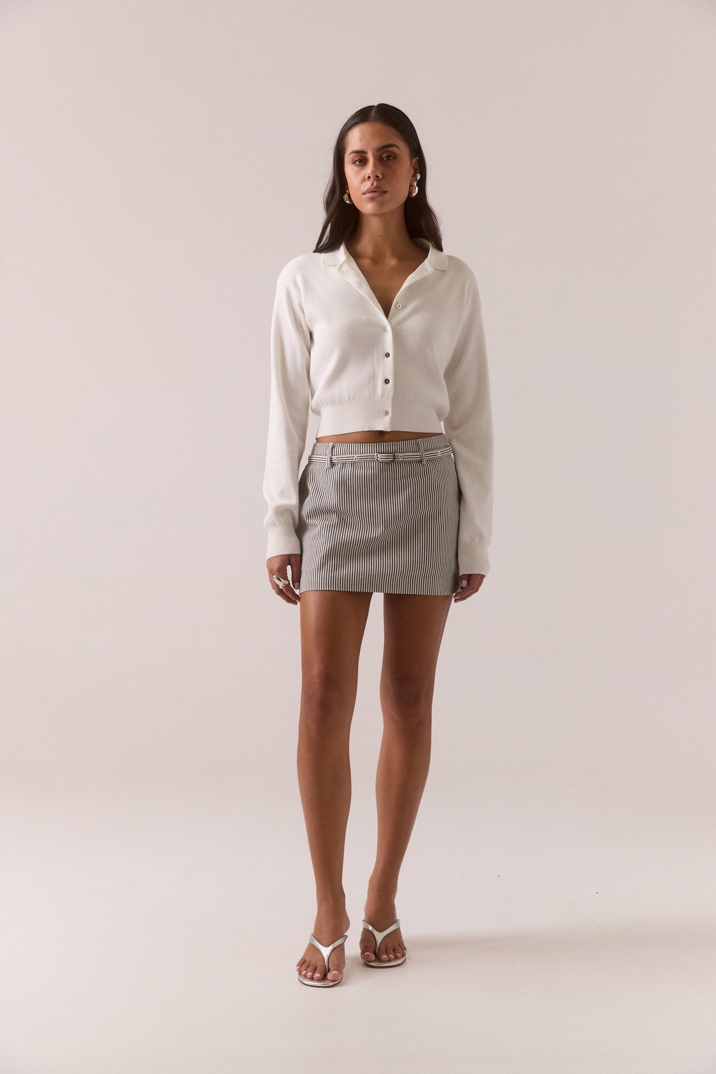 Pre Order MARCH - Hutton Knit - Chalk