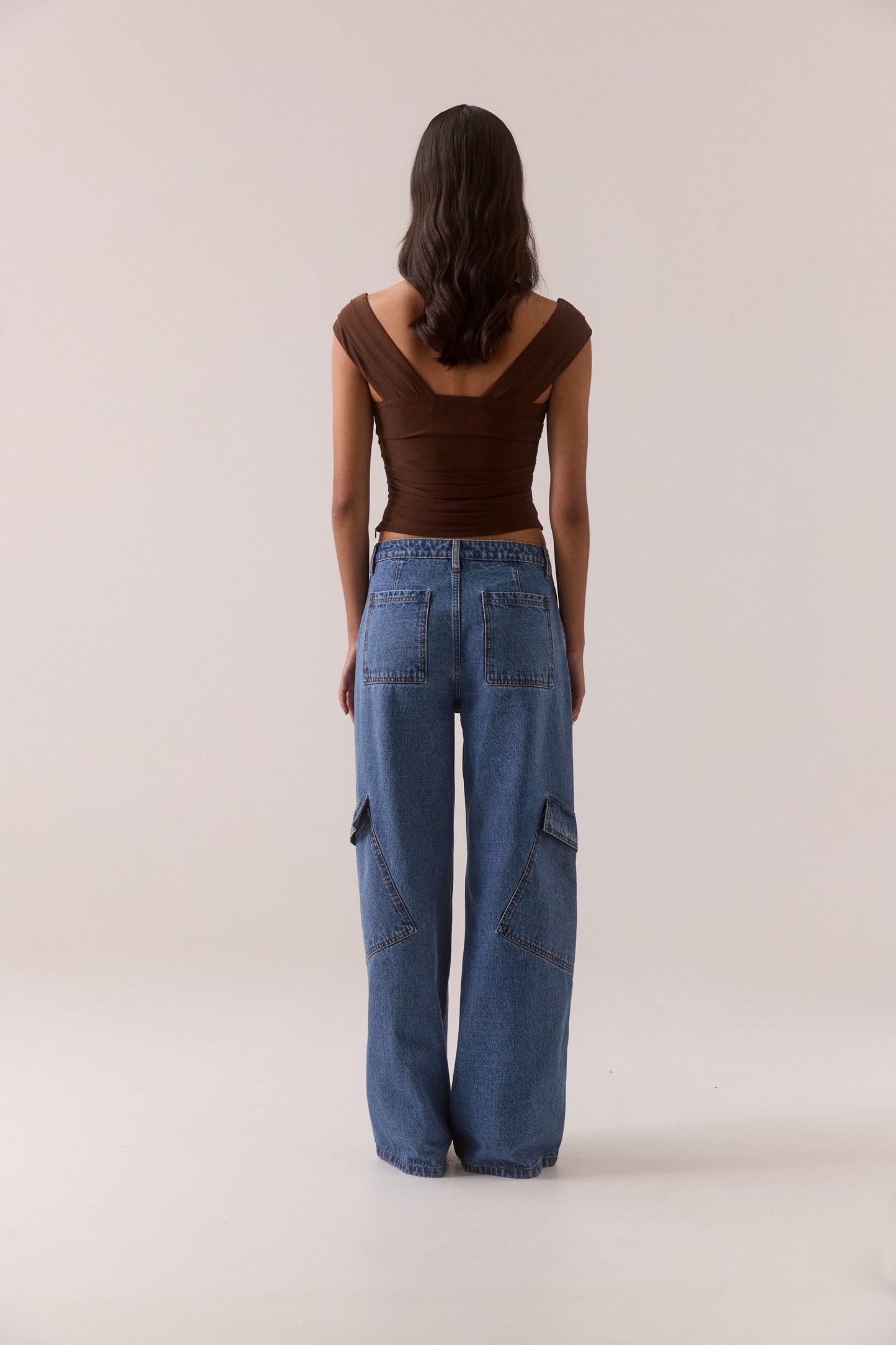 Pre Order MARCH - Myriad Scoop Top - Brownie