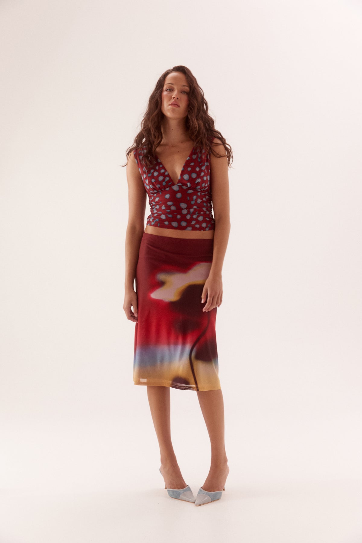 Pre Order MARCH - Atley Top - Russet Spot
