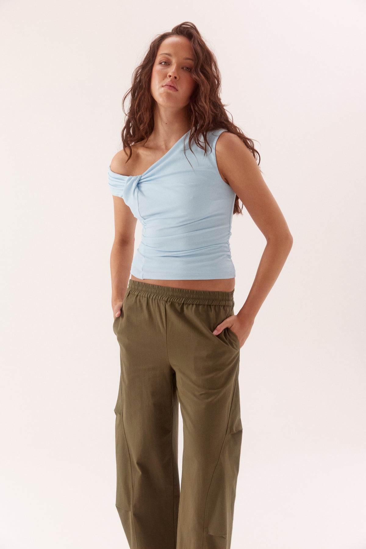 Pre Order FEBURARY - Auren Top - Horizon Blue