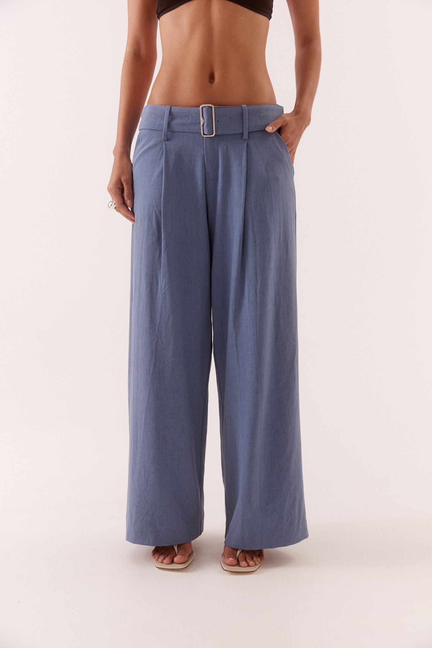 Pre Order APRIL - Deena Pant - Sterling Blue