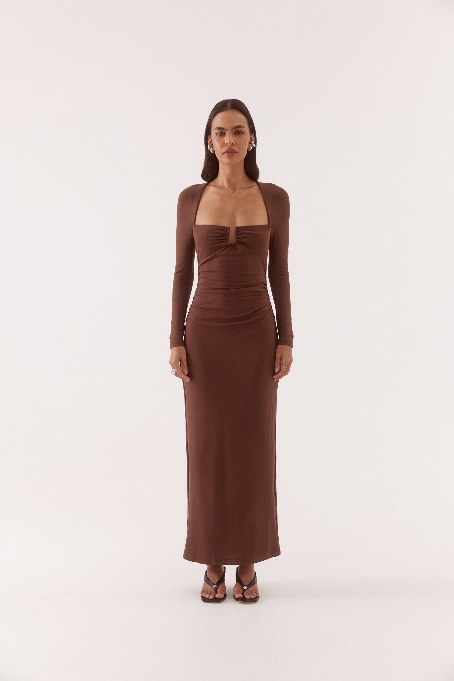 Pre Order MAY - Lola Dress - Mocha