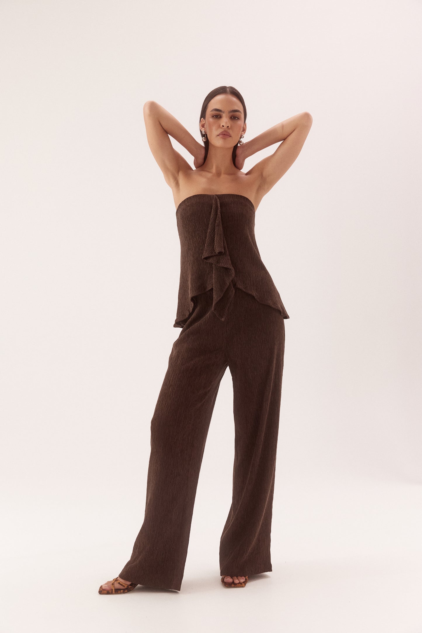 Pre Order DECEMBER - Apertivo Strapless Top - Dark Chocolate