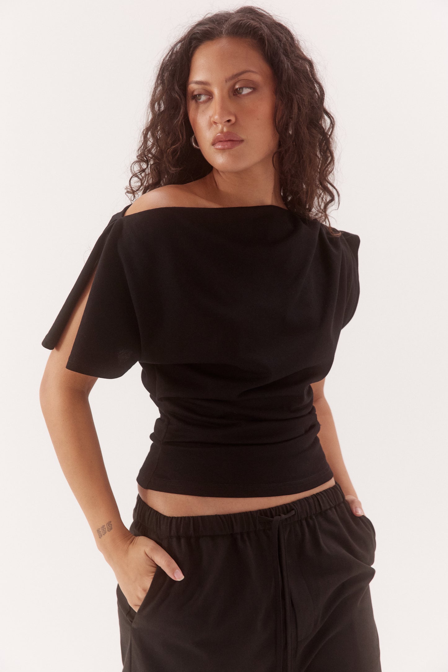 Pre Order NOVEMBER - Mimi Tee - Black