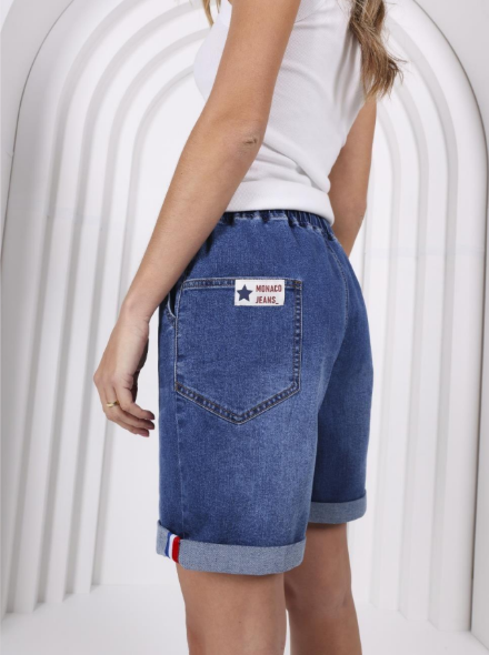 Pre Order - OCT - Hugo Denim Shorts - Mid Blue