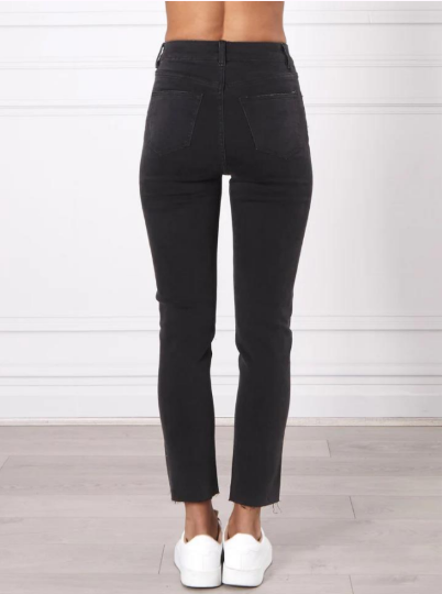 Pre Order - OCT - Straight Leg Jeans - Taylor - Black