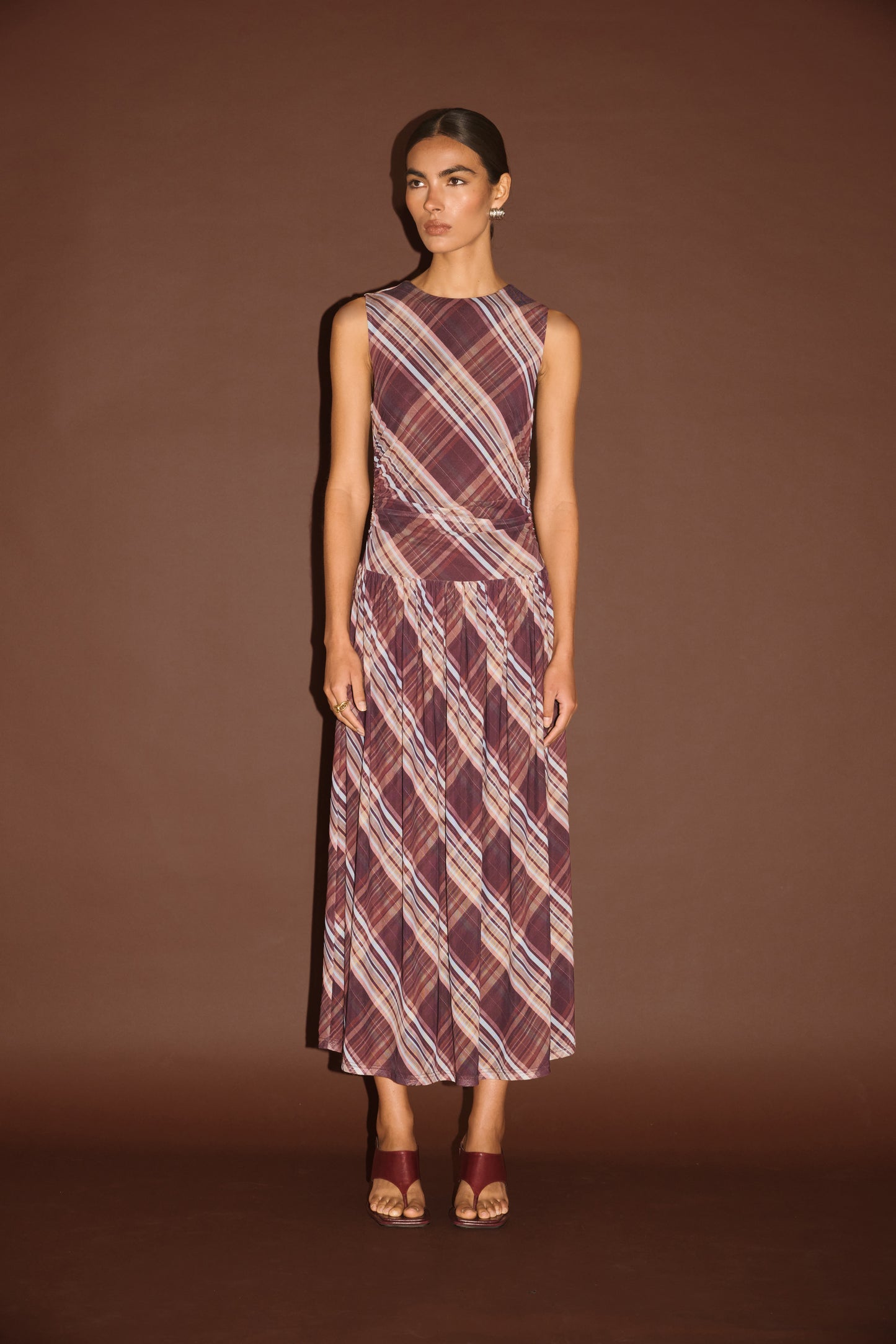 Pre Order - APRIL - Arles Drop Wasit Mesh Dress