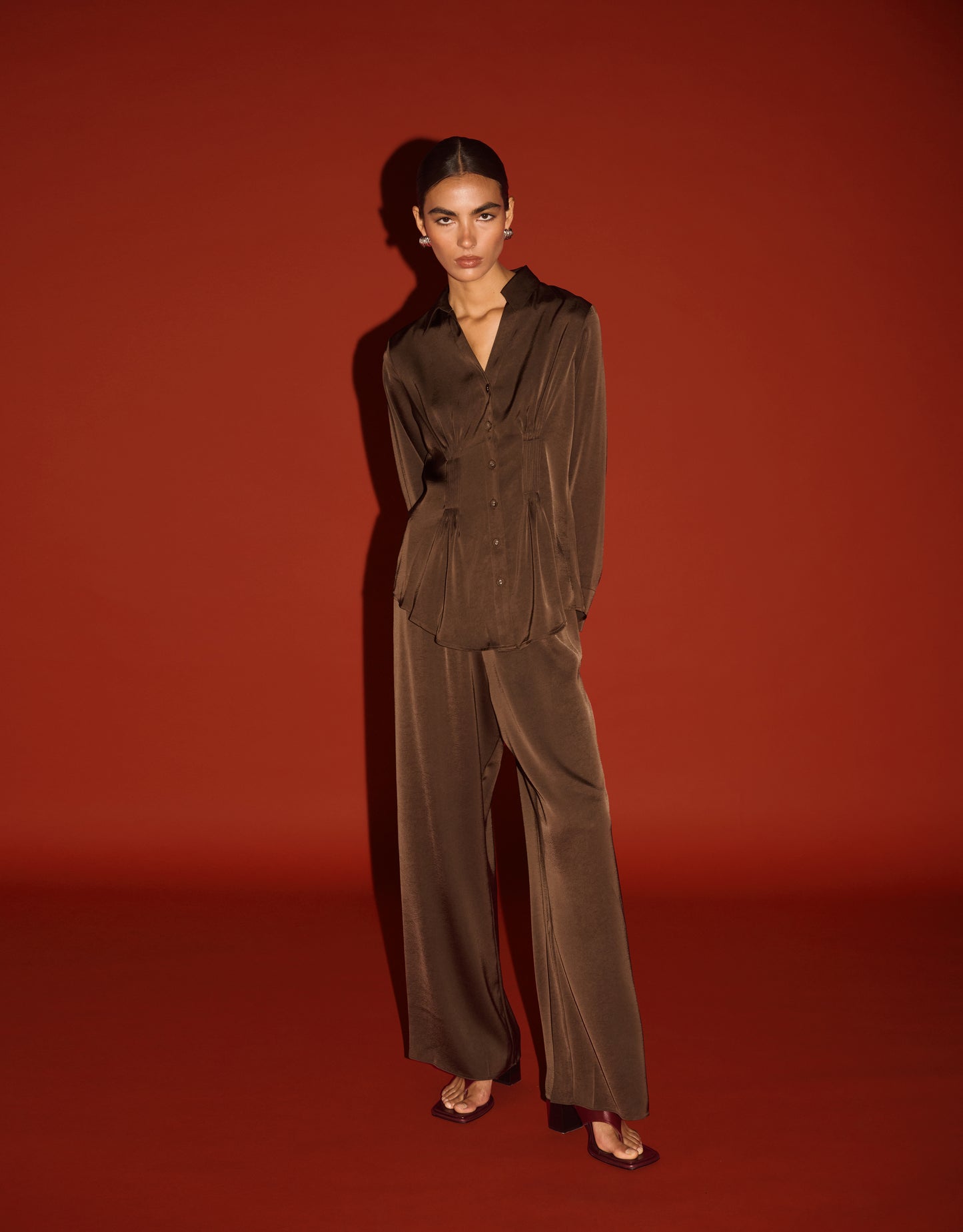 Pre Order - MARCH - Satin Bias Pants