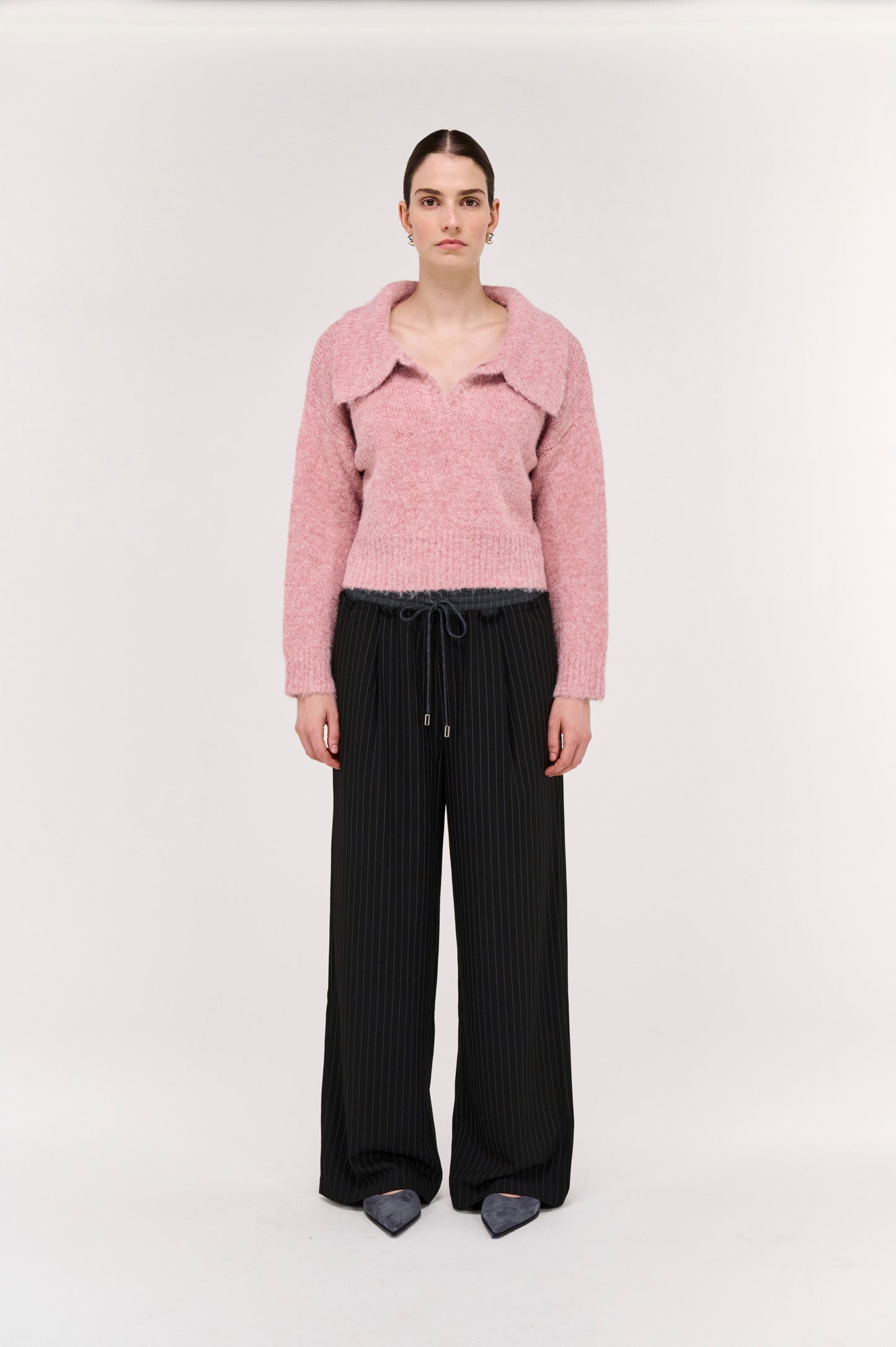 Pre Order JUNE - Cleo Polo Jumper