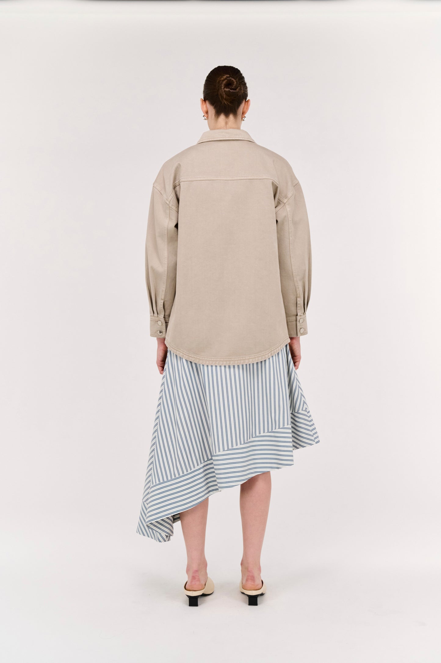 Pre Order MAY - Rennie Denim Shacket