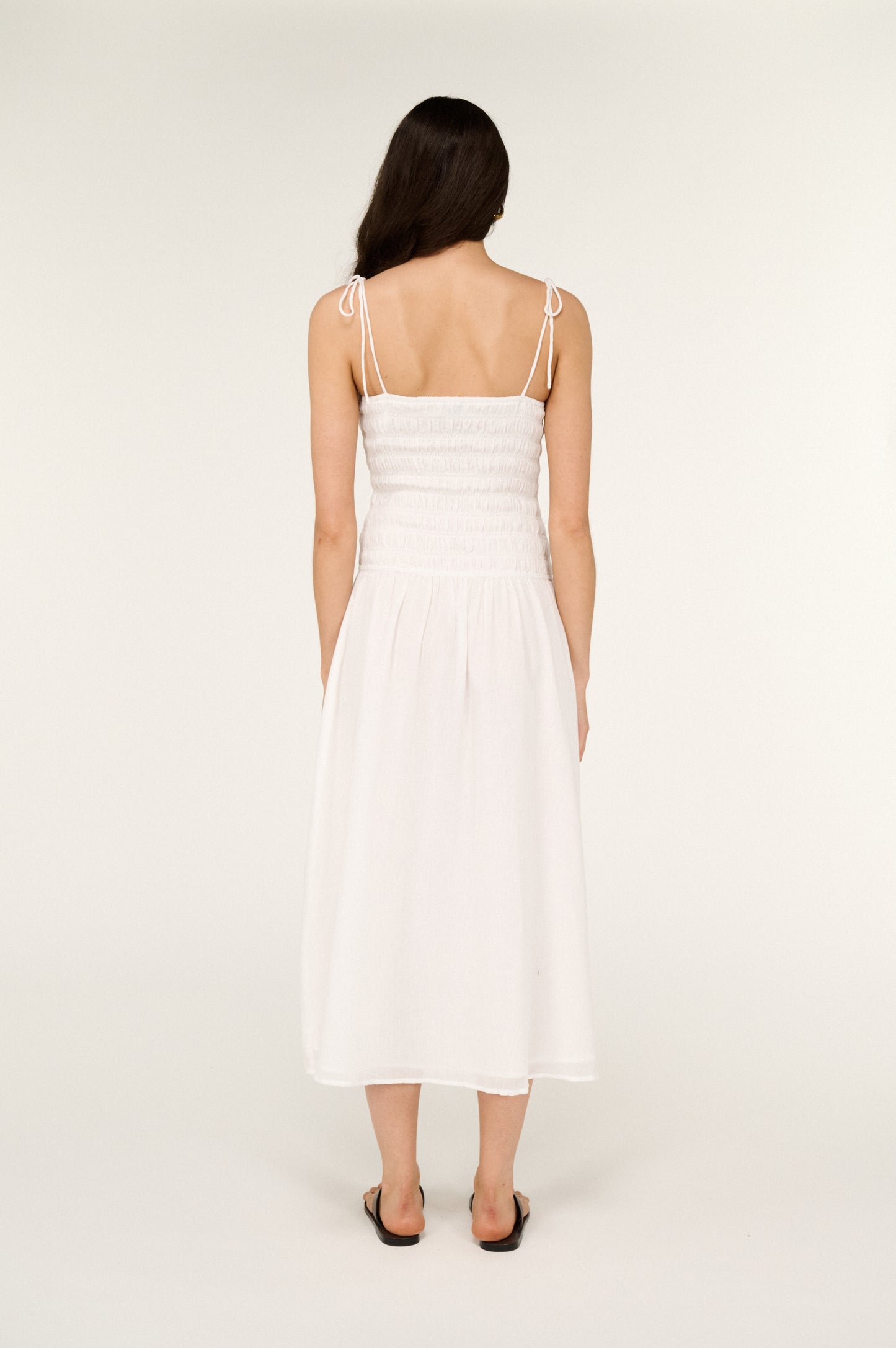 Pre Order DECEMBER - Isola Shirred Midi Dress