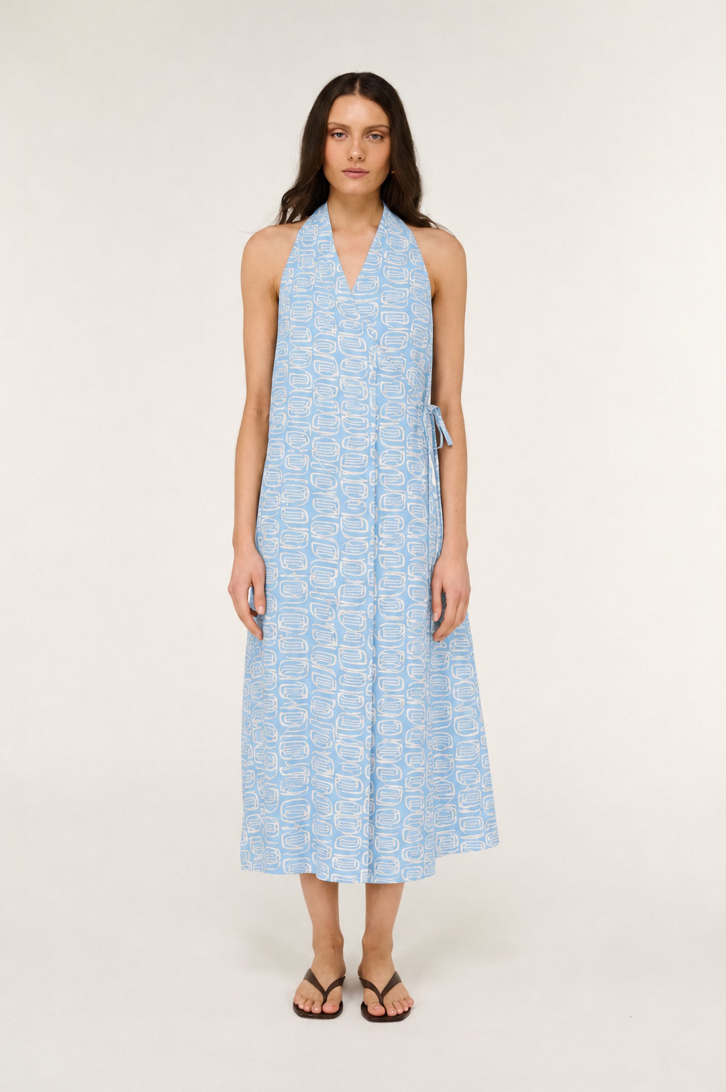 Pre Order DECEMBER - Meridian Halter Midi Dress