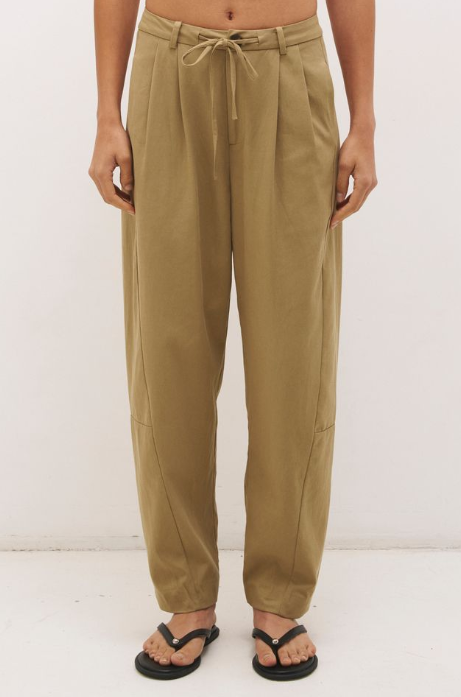 Pre Order APRIL - Alba Pant Soft Khaki