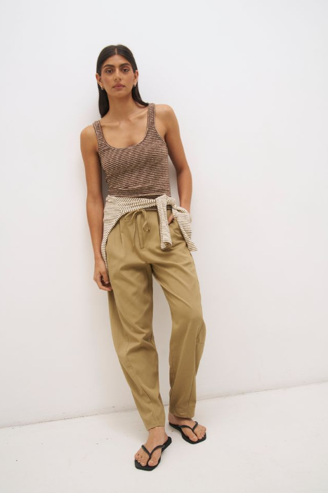 Pre Order APRIL - Miren Layered Top Stripe