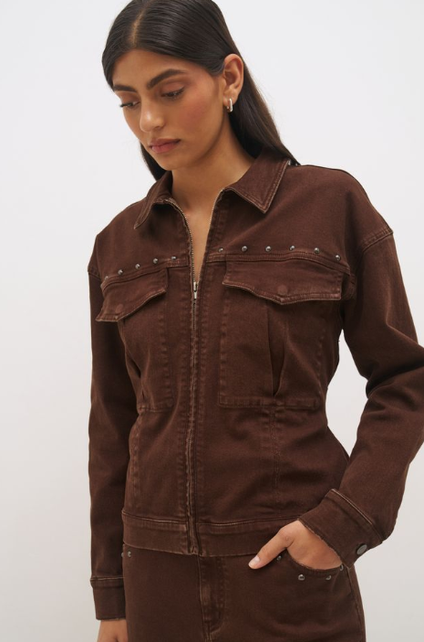 Pre Order MAY - Paige Stud Jacket