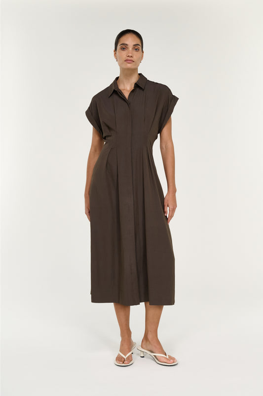 Pre Order SEPTEMBER - Lucienne Midi Shirtdress