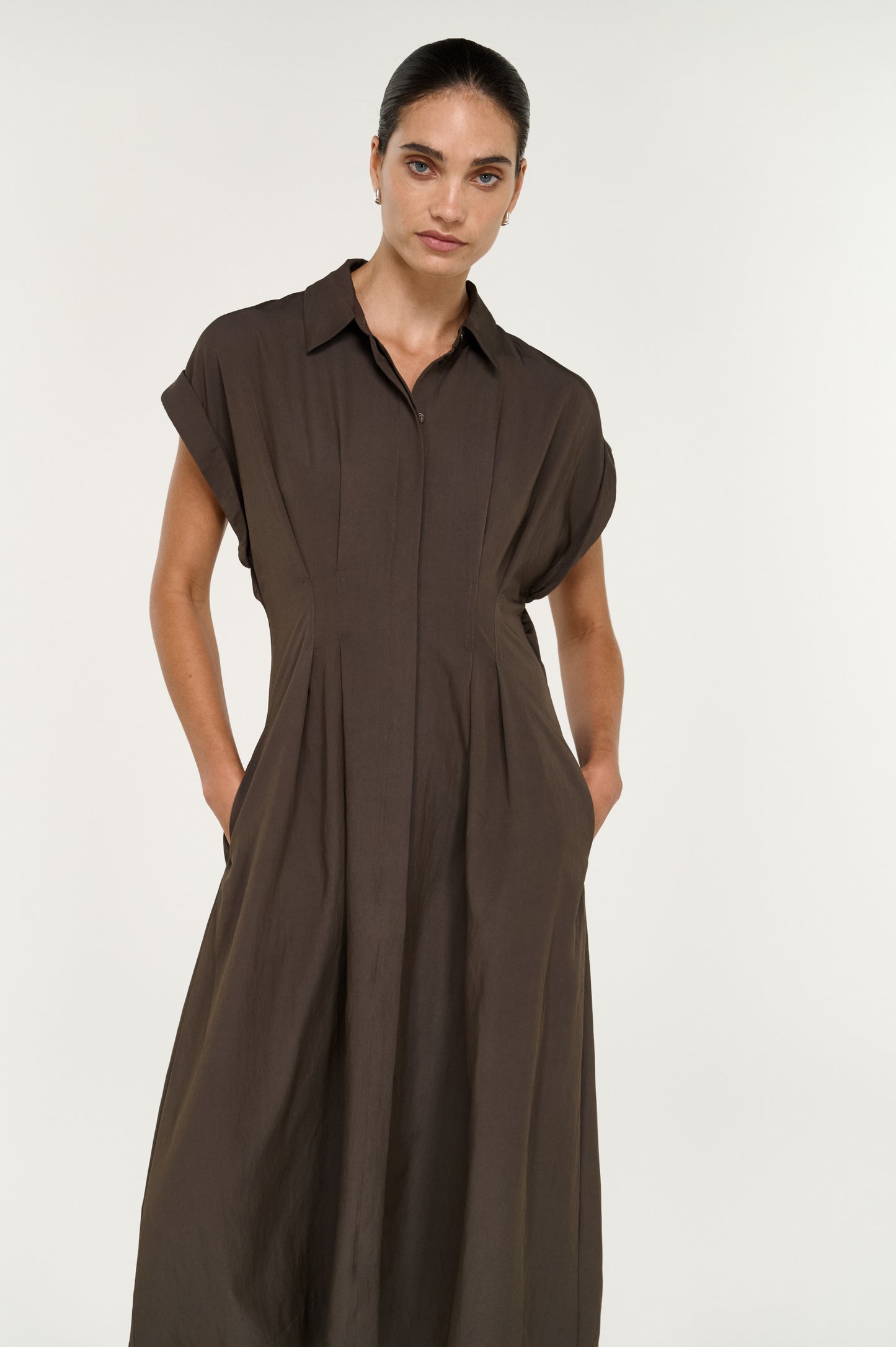 Pre Order SEPTEMBER - Lucienne Midi Shirtdress