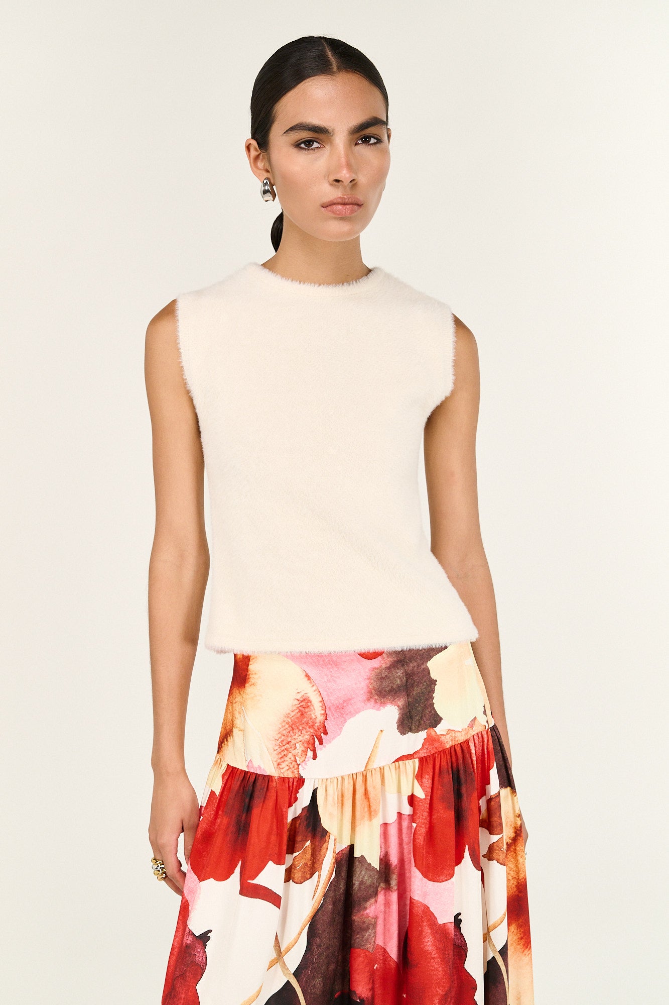 Pre Order - MARCH - Kaia Yoke Detail Maxi Skirt