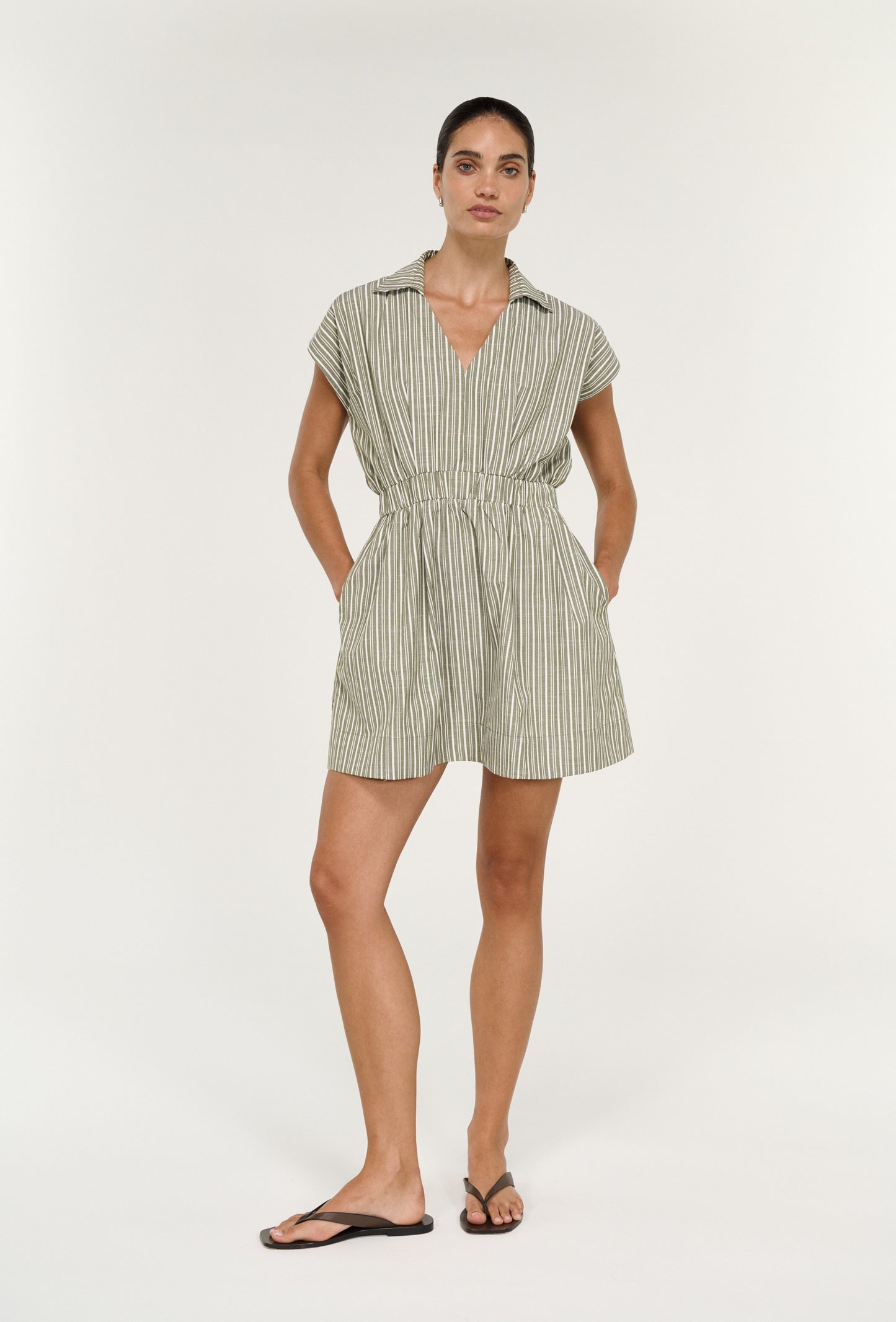 Pre Order SEPTEMBER - Lisara Mini Shirtdress