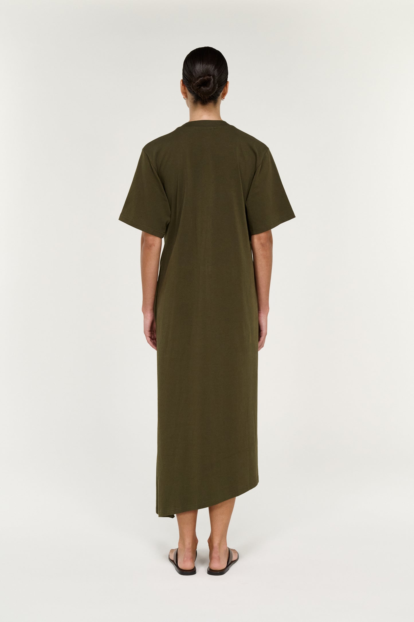 Pre Order SEPTEMBER - Tovae Draped Midi Tee Dress