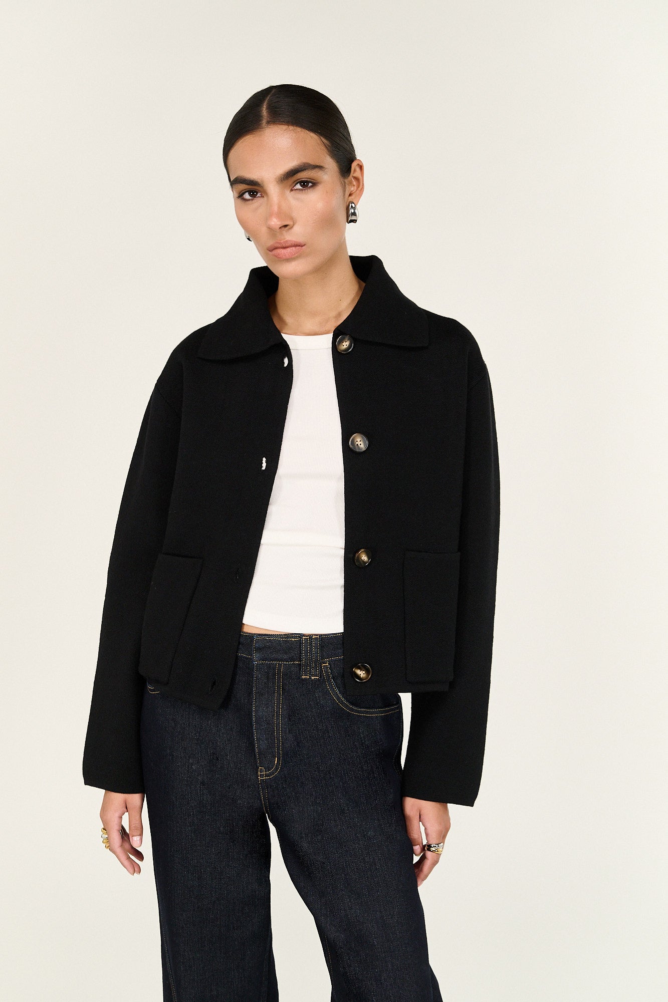 Pre Order - MARCH - Aura Knit Barn Jacket