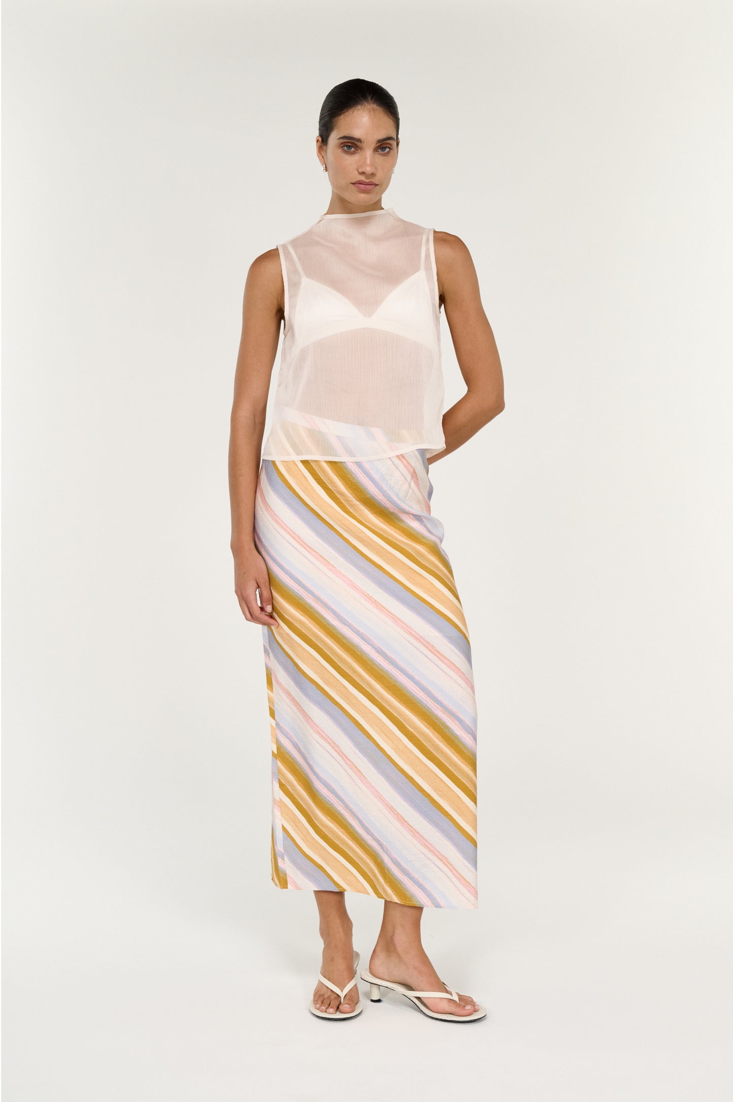 Pre Order SEPTEMBER - Veda Midi Skirt